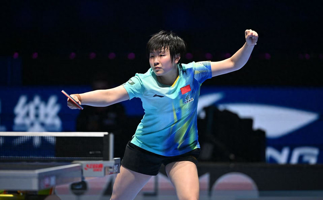 覃予萱1-4温特无缘8强 国乒女线首败 王艺迪获世